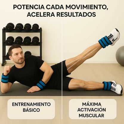 Pesas Ajustables AnchorFit® (x2 unidades)