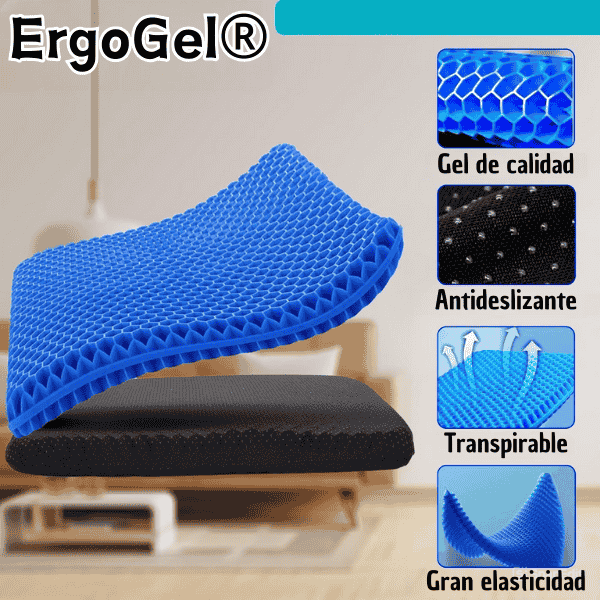 Cojín de gel ergonómico ErgoGel